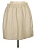 Babaton 100% Polyurethane Solid Tan Casual Skirt Size 28 waist (estimated) - photo 1