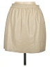 Babaton 100% Polyurethane Solid Tan Casual Skirt Size 28 waist (estimated) - photo 2