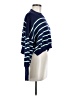Unbranded 100% Cotton Stripes Blue Pullover Sweater Size M - photo 4