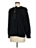 Ann Taylor 100% Polyester Black Long Sleeve Blouse Size S - photo 1