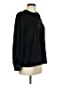 Ann Taylor 100% Polyester Black Long Sleeve Blouse Size S - photo 4