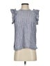 1.State Blue Sleeveless Blouse Size S - photo 1