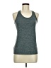 Nike 100% Recycled Polyester Gray Active Tank Size M - photo 1