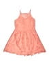 Zunie 100% Polyester Orange Dress Size 8 - photo 1