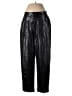 A New Day 100% Polyurethane Metallic Black Casual Pants Size 6 - photo 1
