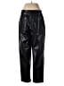 A New Day 100% Polyurethane Metallic Black Casual Pants Size 6 - photo 2