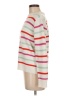 St. John's Bay 100% Acrylic Stripes White Turtleneck Sweater Size M - photo 5
