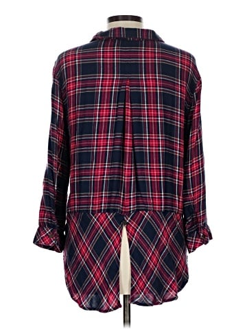Hester & Orchard 3/4 Sleeve Button-Down Shirt (view 2)