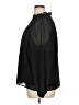 Ann Taylor LOFT 100% Polyester Black Long Sleeve Blouse Size XL - photo 5