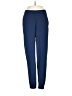 Adidas Solid Blue Active Pants Size S - photo 1