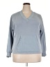 TRUTH BY REPUBLIC Blue Sweatshirt Size XXL (estimated) - photo 1