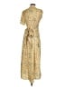CAARA Yellow Casual Dress Size XS - photo 2