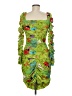 Aliétte Tropical Green Cocktail Dress Size 6 - photo 2