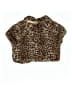 Biscotti 100% Polyester Animal Print Brown Coat Size 6 - photo 2