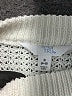 Time and Tru 100% Recycled Polyester White Pullover Sweater Size S - photo 7