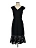 Draper James 100% Polyester Black Cocktail Dress Size 2 - photo 1