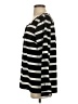Gap 100% Polyester Stripes Black Long Sleeve Blouse Size S - photo 5