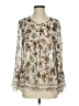 Max Studio 100% Polyester Ivory Long Sleeve Blouse Size S - photo 1
