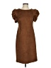 Shelby & Palmer Solid Brown Casual Dress Size 4 - photo 1