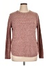 Pink Clover 100% Polyester Tweed Burgundy Pullover Sweater Size XL - photo 1