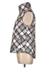 Crown & Ivy 100% Polyester Argyle White Vest Size L - photo 5