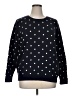 Croft & Barrow Polka Dots Black Pullover Sweater Size XL - photo 1
