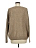 Halogen Color Block Brown Tan Pullover Sweater Size M - photo 2