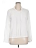 Unbranded 100% Polyester White Long Sleeve Blouse Size XL - photo 1