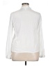Unbranded 100% Polyester White Long Sleeve Blouse Size XL - photo 2