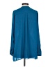 Atlein Collective 100% Polyester Teal Long Sleeve Blouse Size 4 - photo 2