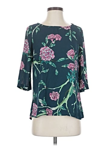 HD in Paris 3/4 Sleeve Blouse (view 1)