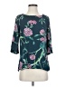 HD in Paris 100% Polyester Teal 3/4 Sleeve Blouse Size 0 - photo 1
