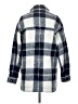 Madewell Plaid Blue Wool Coat Size XS - photo 2