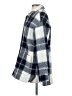 Madewell Plaid Blue Wool Coat Size XS - photo 5