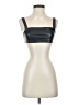 WeWoreWhat 100% Polyurethane Black Silver Sleeveless Top Size S - photo 1