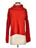 Splendid Solid Red Turtleneck Sweater Size S - photo 1