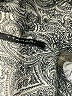 T Tahari 100% Polyester Paisley Gray Long Sleeve Blouse Size M - photo 7