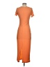 Shein Orange Casual Dress Size S - photo 2
