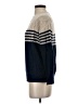 Pixley Stripes Blue Pullover Sweater Size S - photo 5
