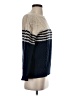 Pixley Stripes Blue Pullover Sweater Size S - photo 4