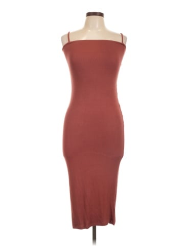 Olivaceous Casual Dress (view 1)
