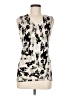 BOSS by HUGO BOSS 100% Viscose Ivory Sleeveless Blouse Size M - photo 1