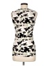 BOSS by HUGO BOSS 100% Viscose Ivory Sleeveless Blouse Size M - photo 2
