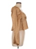 Mi ami 100% Polyester Brown Long Sleeve Blouse Size L - photo 4
