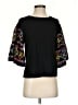 Oddi Black 3/4 Sleeve Top Size S - photo 1