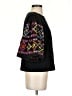 Oddi Black 3/4 Sleeve Top Size S - photo 4