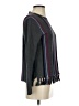 Nicole 100% Cotton Stripes Gray Pullover Sweater Size S - photo 4