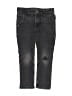 Cat & Jack Hearts Black Jeans Size 4 - photo 1