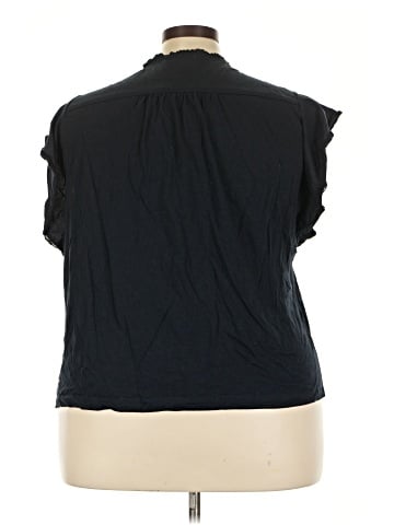 Elie Tahari Short Sleeve Blouse (view 2)