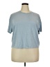 Torrid Blue Short Sleeve T-Shirt Size 2X Plus (2) - photo 1